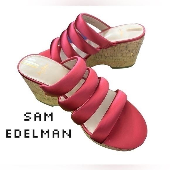 Sam Edelman Yuki Platform Wedge Sandal - Picture 1 of 7